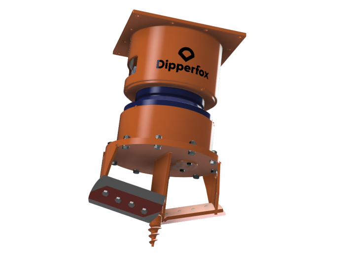 DIPPERFOX STUMP CRUSHER 600
