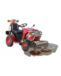 Panter FD52V driving unit with RZS121 two-drum mower